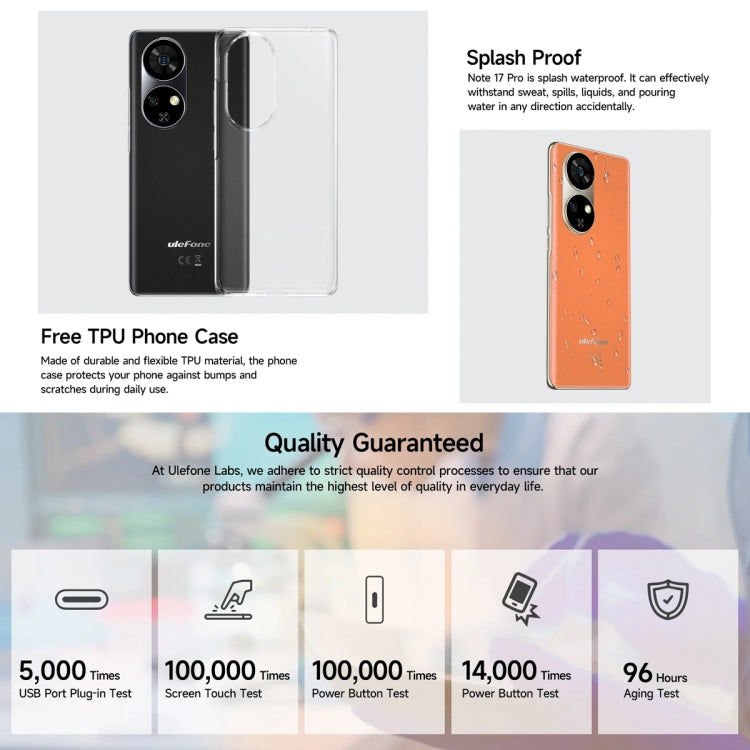 Ulefone Note 17 Pro, Screen Fingerprint, 6.78 inch Android 13 MediaTek Helio G99 MTK6789 Octa Core, NFC, Network: 4G Ulefone Note 17 Pro, Screen Fingerprint, 6.78 inch Android 13 MediaTek Helio G99 MTK6789 Octa Core, NFC, Network: 4G